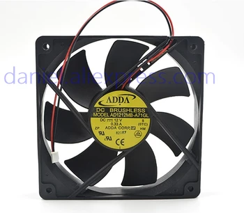 ADDA AD1212MB-A71GL 12 cm 12 12025 В 0.33 Но корпус специален вентилатор за тихи храна