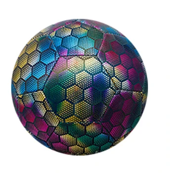 Футболна топка, с нощна светлина: топката с светоотражающей подсветка на закрито/ на открито за тренировки по футбол