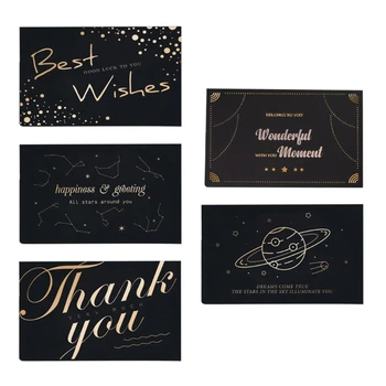 10 бр./компл. Бизнес поздравителни картички, с конвертами, благодарственных картички за бизнес