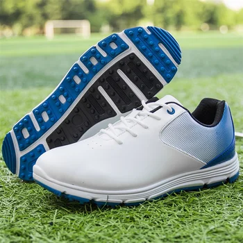 Модни цветни мъжки обувки за голф Добро качество, мъжки спортни маратонки за голф, спортни нескользящие маратонки за бягане по тревата, за разходка
