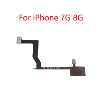 10 бр./лот За iPhone 7 Plus 8 7G 8G Home Touch ID Бутон за Връщане на пръстови отпечатъци Свързващ Конектор на Дънната платка Удлинительный Гъвкав Кабел