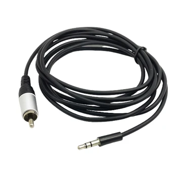 кабел с дължина 2 m 3,5 мм от RCA Mono AUX с лекота подключит вашите устройството към домашна развлекателна система
