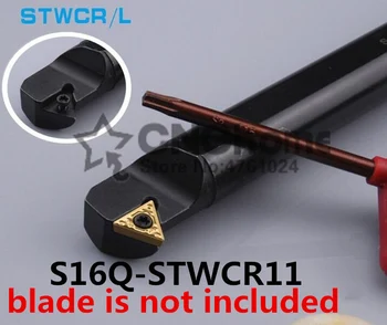 S16Q-STWCR11/ S16Q-STWCL11 Стругове Режещи Инструменти Стругове С ЦПУ Вътрешен Притежателя на Струг инструмент расточная планк