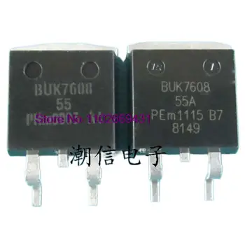 5 бр./ЛОТ BUK7608-55 BUK7608-55A TO-263 Оригинал, в зависимост от наличността. Сила на чип за