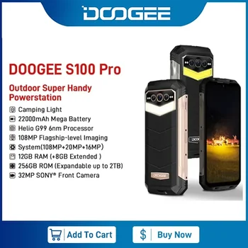 DOOGEE S100 Pro Кемпинговый фенер Здрав 6,58 