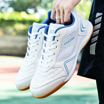 2023 Нови бели обувки за тенис за мъже Улични дишащи мъжки маратонки за бадминтон Спортни маратонки Леки нескользящие волейболни маратонки за мъже