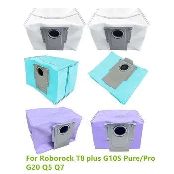 10ШТ Торби за Прах Roborock Т8 plus G10S Pure/Pro Торбички За Събиране на Прах Торба За Боклук Roborock G20 Q5 Q7