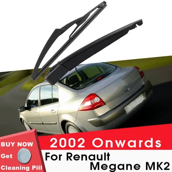 BEMOST Автомобилни Четки За Лоста на Чистачките на Задното Стъкло Renault Megane MK2 2002 Година на Издаване, Аксесоари За Автостайлинга на Предното и Задното Стъкло