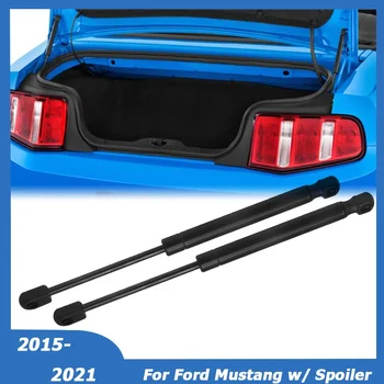 За Ford Mustang 2015-2021 (с спойлером) Газови багажник багажника задната врата на Багажника, от Стълбовете на багажника, Повдигаща барабани PM3865 Аксесоари за тунинг на автомобили