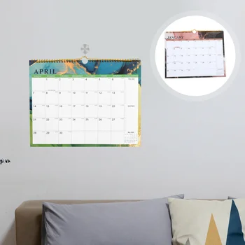 Стенен календар Начало на 2025 година Начало на Работния плот за баня с дневното обратното броене на времето за планиране на празници в офиса