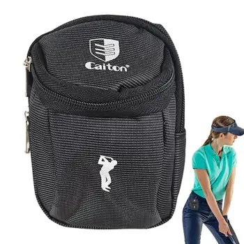 Чанта за топка за голф, мотоциклетът поясная чанта за голф, чанти за съхранение на топки за голф, мини-чанта-органайзер за мъже и жени, аксесоари за голф