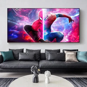 Супергерой на Marvel Spiderman Диамантена Живопис Изкуство 5D Диамантена Мозайка си САМ 