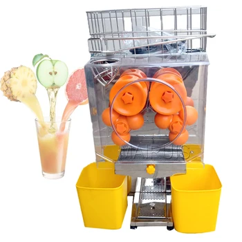 Заводска автоматична машина за приготвяне на портокалов сок, сокоизстисквачка за цитрусови плодове, сокоизстисквачка за лимон