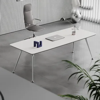 Офис маса за ръководител на бюрото на колене, срок за писмено плот, Модерен студентски маса, мебели за грим, бюро
