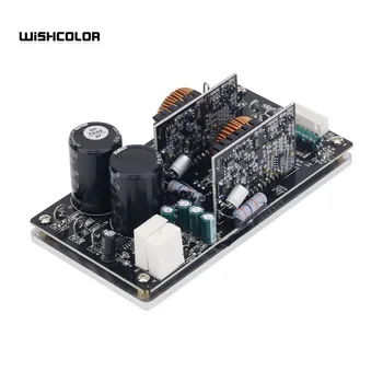 Двоен стереофоничен цифров усилвател D-клас Wishcolor UCD 2x500 W Модул усилвател на мощност HiFi (източник на захранване +/-35-55 В)