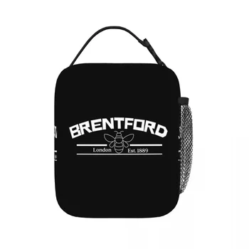 Brentford - Come On You, Брентфорд - Brentford Bees, изолирано чанта за обяд, чанта за пикник, термоохладитель, обяд-бокс, чанта за обяд за жени