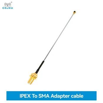 COJXU 10ШТ Кабел-адаптер IPEX-SMA IPEX-3 поколение на SMA Кабел с външна резба и вътрешен отвор 10/15 см XC-IPX3-SK-10/15 RG0.8 Тел