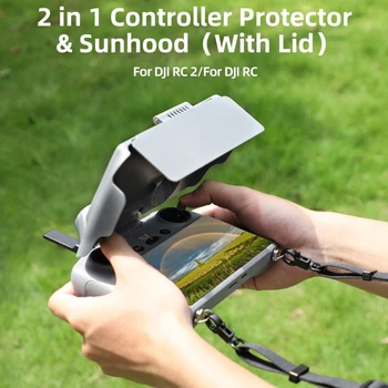 Защитен калъф козирка за Mini 3 Pro/AIR 3 RC2, дистанционно управление, защитни екрани, блокиране на слънчева светлина Черупки