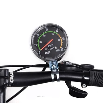 Велосипеден механичен Километраж Универсален Регулируем Точно измерване на Скоростта на висок клас Велосипеди обзавеждане N