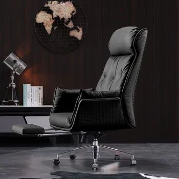 Леки Луксозни Офис Столове Модерна Офис Мебели Boss С Мека Облегалка Компютърен Стол За конферентния Стол-Лифт Въртящо се Кресло