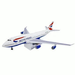 Книжен модел на British Airways 747-400