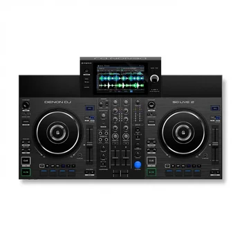 Лятна 50% отстъпка Лидер в ПРОДАЖБИТЕ на автономен DJ контролер Denon DJ SC Live 2 със слушалки HP1100