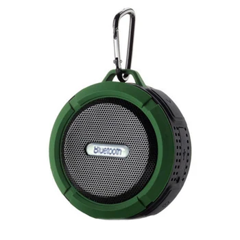 C6 Bluetooth високоговорител Външна водоустойчив звукова кутия Поддръжка на безжичен звук кутии Поставете TF карта