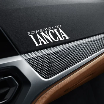 За Lancia Delta STRATOS Y Phedra Thema Ypsilon Аксесоари за автотюнинга 2 бр. Стикери от фолио, винил върху таблото на интериора на колата
