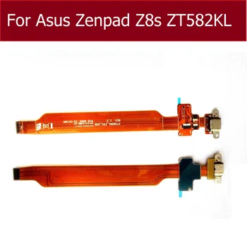 Конектор за Зарядно устройство Зарядно такса За Asus ZenPad 3S 8,0 (Z582KL) Z8S (ZT582KL) P00J Конектор USB порт За Зареждане на Такса за Ремонт на Flex кабел
