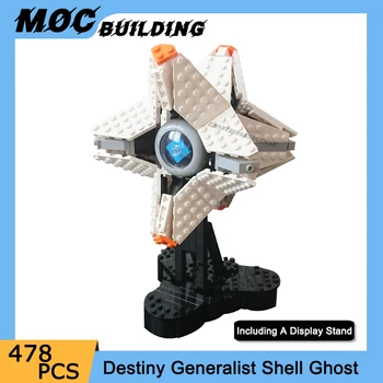 Moc Classic Game Generalist Модел Ghost Shell градивните елементи на Destiny Battle си САМ 