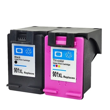 Смяна на касети с мастило 901XL за принтер HP901XL Касета HP901 за Officejet4500 J4500 J4540 J4550 J4580 J4640