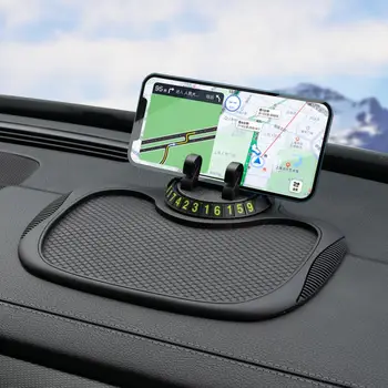 Противоскользящий силикон магически подложка за арматурното табло на автомобила, нескользящая панел за телефон, държач за GPS, мат, мини полиуретан, автоаксесоари, парко място
