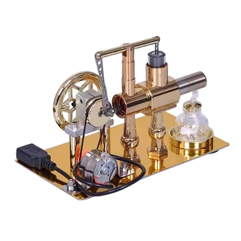Модел на двигателя на Стърлинг, експеримент по физически науки, учебни помагала, модел на двигателя на горещ въздух, физически модел, образователна играчка