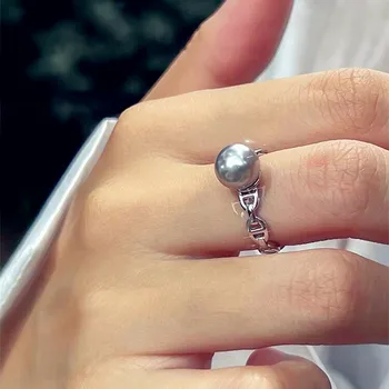 Луксозни Прости Модни Бисерни пръстени за жени 2024 Ново творческа бижу пръстен най-високо качество Bijoux