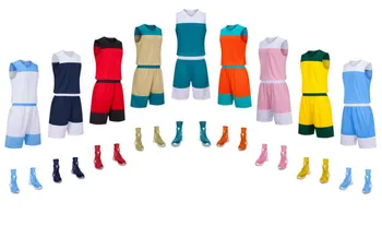 Баскетболно майк за възрастни и деца, Индивидуално бързосъхнеща тренировочная форма, ризи, комплект спортни облекла за мъже, женски спортни дрехи, Дрехи за спортни костюми
