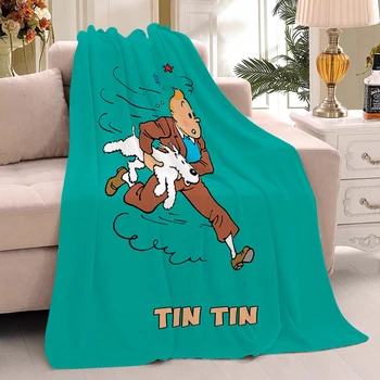 Флисовое одеяло T-Tintins Разтегателен Зимата King Size, Топло зимно спално бельо от микрофибър, Пухкав, мек диван за коленете, одеяла за къмпинг, Нови