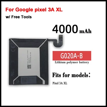  Преносимото батерията на телефона G020A-B за батерии за мобилен телефон Google Pixel 3A XL 3700 mah