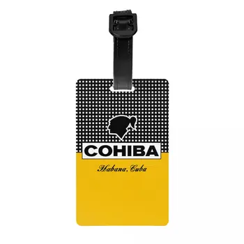 Изработена по поръчка Багажная етикет Cuban Cohiba с номинална карта, защитно покритие, идентификационен етикет за пътна чанта куфар