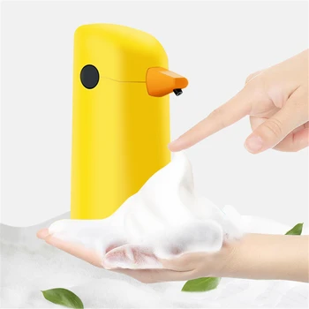 Автоматично дозиране система сапуни, пяна за Безконтактно опаковка течен сапун Yellow Duck за пералня за баня 220 мл Пенообразующая ръчно измиване