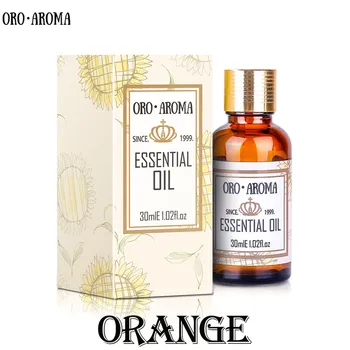 Oroaroma естествена ароматерапевтическое масло от портокал, Овлажнител за кожата, спомага за усвояването на витамин С и комфорт Етерично масло от портокал
