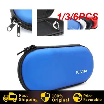 1/3/6 бр. устойчив на удари с твърд калъф-чанта за PSV 1000 геймпад PS Vita системата за PSVita 2000 Тънка конзола чанта за носене високо качество