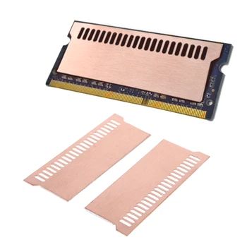 401W / mk Радиатор лаптоп памет от чиста мед, ултра-тънък радиатор, охлаждане, Радиаторная панел за охлаждане на паметта DDR234