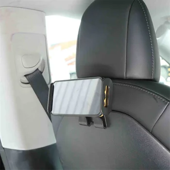 За Tesla Model Y 3 Определяне на Притежателя на Телефона на задната седалка, Лесна Инсталация, Гладки Ръбове и С Възможност за Завъртане И разтягане в продължение на две страни