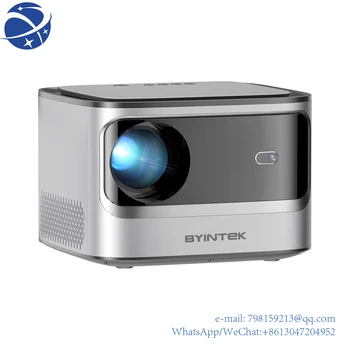 Проектор BYINTEK X25 Full HD с автофокус 1080P, 4K Видео WiFi Интелигентен LCD Led домашно кино 
