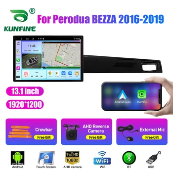 13,1-инчов Автомобилен Радиоприемник За Perodua BEZZA 2016-2019 Кола DVD GPS Навигация Стерео Carplay 2 Din Централна Мултимедиен Android Auto