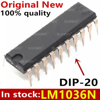 (1бр) 100% Нов чипсет LM1036N LM1036 DIP-20