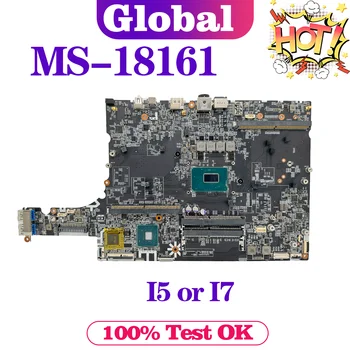 Дънна платка KEFU за MSI MS-18161 GT82 MS-1816 дънна Платка на лаптоп I5 I7 8-то поколение версия: 1.0 ОСНОВНА ТАКСА, 100% ТЕСТ НА РЕД