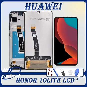 НОВ LCD дисплей за Huawei Honor 10Lite, LCD сензорен дисплей, дигитайзер, в събирането, Honor 10i LCD с подмяна на рамката