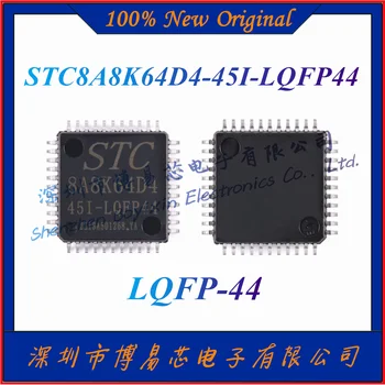 НОВ STC8A8K64D4-45I-LQFP44 Оригинален автентичен микропроцессорный чип 1T 8051 LQFP-44