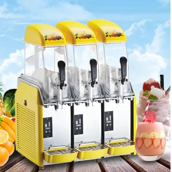 Производството на високо-производителни и висока производителност търговски снегоплавильных машини за производство на соковых напитки с 4 банки